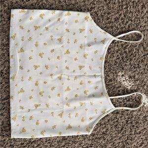 American Eagle Outfitters Yellow Floral Camisole